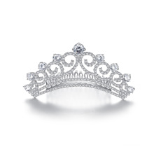 European Vintage Tiara CZ Pageant Wedding Hair Accessories